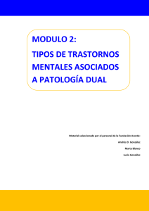 MODULO 2: PATOLOGIA DUAL EN BIPOLAR