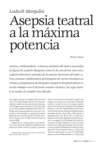 Ludwik Margules - Revista de la Universidad de México