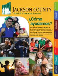¿Cómo ayudamos? - Jackson County