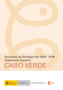DEP CABO VERDE 2005-2008 Cooperación Española