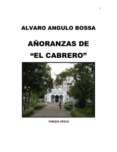 añoranzas de “el cabrero” - Academia de La Historia de Cartagena