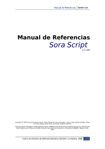¿Qué es Sora Script?