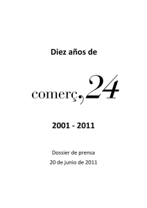 2001 - 2011 Diez años de