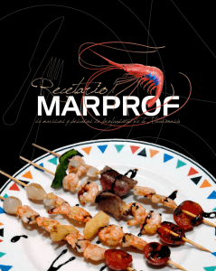 Recetario MARPROF 2012