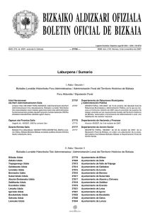 bizkaiko aldizkari ofiziala boletin oficial de bizkaia