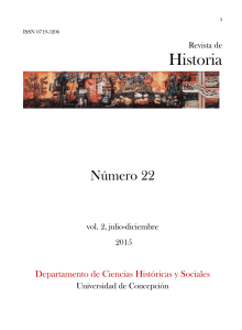 Revista de Historia - Universidad de Concepción