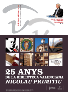 nicolau primitiu - Biblioteca Valenciana