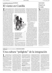 El viento en Castilla Una cultura “políglota” de la integración