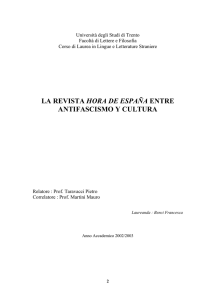 « La guerra civile di Spagna – che insanguinò la penisola iberica