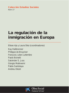 La regulación de la inmigración en Europa