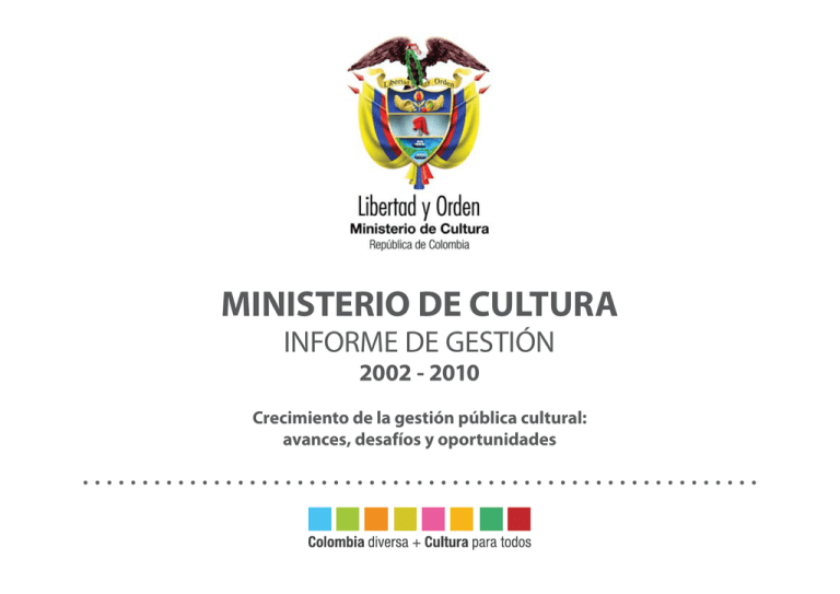 MINISTERIO DE CULTURA