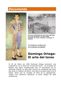 Domingo Ortega y el Arte del Toreo