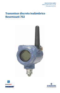 Transmisor discreto inalámbrico Rosemount 702