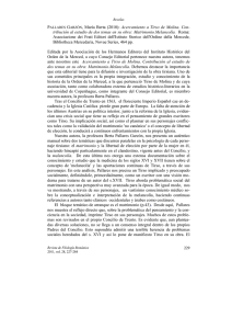 PALLARES GARZÓN, María Berta (2010): Acercamiento a Tirso de