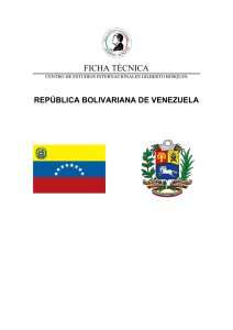 Ficha Técnica de la República Bolivariana de Venezuela