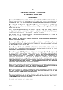 PRTE INEN 064 - Servicio Ecuatoriano de Normalización
