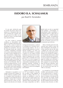 Semblanza de Isidoro B.A. Schalamuk por Raúl R. Fernández 50