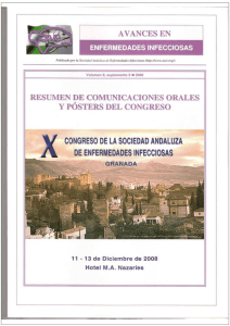 PDF del congreso - Sociedad Andaluza de Enfermedades Infecciosas