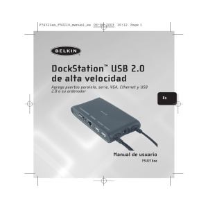DockStation™ USB 2.0 de alta velocidad