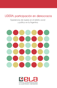 LIDERA: participación en democracia - ELA