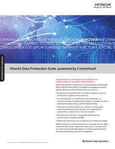 Hitachi Data Protection Suite, powered by CommVault
