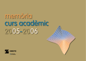 Curs Acadèmic 2005-2006