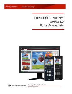 TI-Nspire™ Technology