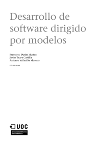 Desarrollo de software dirigido por modelos