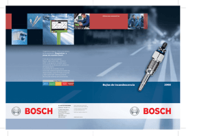 Catalogo Bosch bujias incandescentes