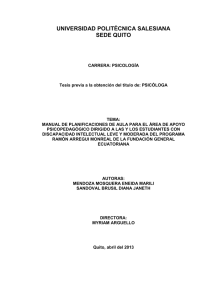 universidad polit&eacute;cnica salesiana sede quito - Repositorio Digital-UPS