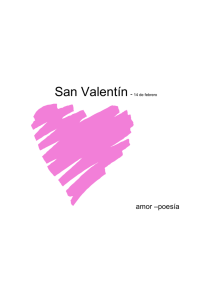 San Valentín-14 de febrero