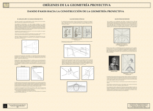 orígenes de la geometría proyectiva