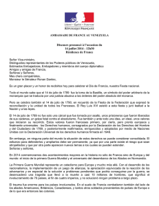 Destinataire - Ambassade de France au Venezuela