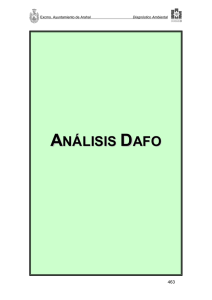 análisis dafo - Ayuntamiento de Arahal