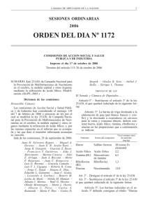 OD 1172 JS - Cámara de Diputados de la Nación