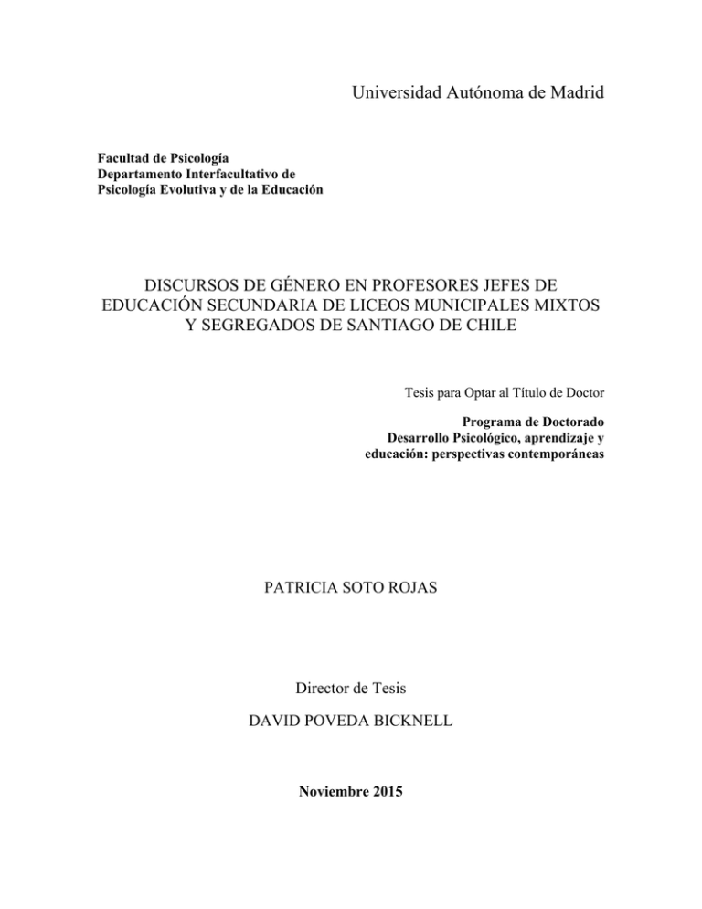 Universidad Aut noma De Madrid