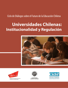 Universidades chilenas: regulación e institucionalidad