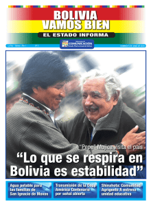 bolivia vamos bien - Ministerio de Comunicación