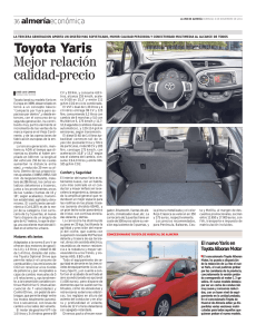 Toyota Yaris Mejor relación calidad-precio