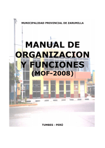 manual de organizacion y funciones (mof)