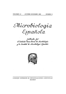 Vol. 11 núm. 4 - Sociedad Española de Microbiología