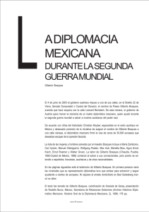 a diplomacia mexicana - Difusión Cultural UAM