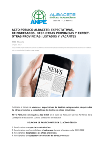 acto público albacete - ANPE Albacete Castilla