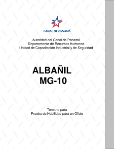 albañil mg-10 - Panama Canal