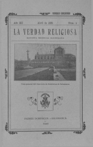 u mm RELIGIOSA - Biblioteca Virtual de Prensa Histórica