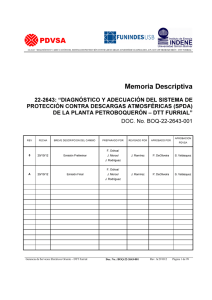PDVSA Memoria Descriptiva
