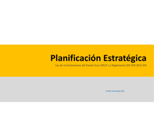 Plan Anual de Contrataciones y Registro Nacional de