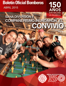 Boletín Abril 2015 - Benemérito Cuerpo de Bomberos de Costa Rica