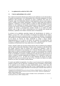 Efectos institucionales del Cocolitzi en la Nueva España 1545