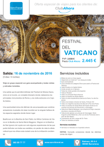 vaticano - ServiTravel – CaixaBank